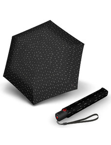 Knirps U.200 Medium Duomatic Rain Black - plně automatický deštník černá