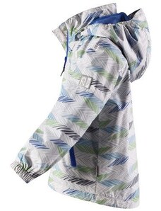 Dětská membránová bunda Reima Zigzag - Light grey