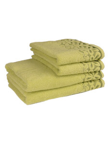 Tegatex Bavlněný ručník / osuška Bella - zelená 50*90 cm