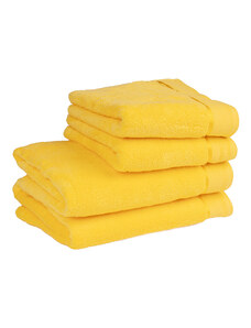 Tegatex Bavlněný ručník / osuška z mikro bavlny- žlutá 50*90 cm