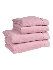 Tegatex Bavlněný ručník / osuška z mikro bavlny- růžová 50*90 cm