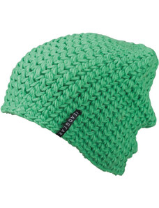 Myrtle Beach Čepice Casual Outsize Crocheted Cap Myrtle Beach (MB7941) Limetková zelená