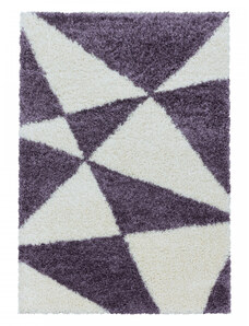 Ayyildiz koberce Kusový koberec Tango Shaggy 3101 lila - 80x150 cm