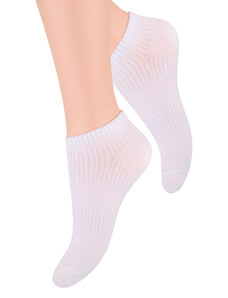 Dámské nízké ponožky jednobarevné s elastiským pruhem STEVEN