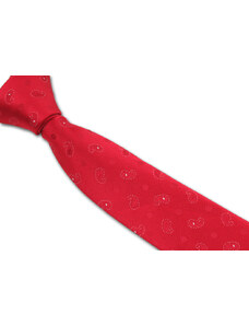 Angelo di Monti Červená pánská kravata