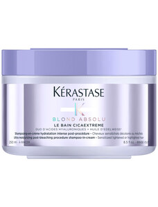 Kérastase Blond Absolu Le Bain Cicaextreme ( zesvětlené vlasy ) - Hydratační šamponová lázeň v krému 250 ml