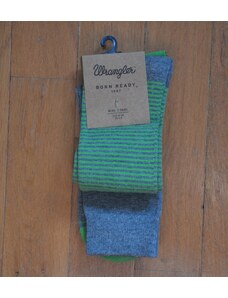 Pánské ponožky WRANGLER šedá a zelená