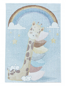 Ayyildiz koberce Dětský kusový koberec Lucky 3612 blue - 80x150 cm