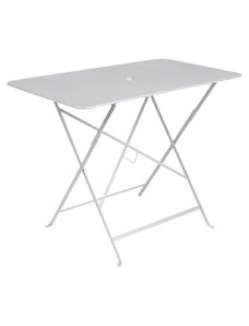 Bílý kovový skládací stůl Fermob Bistro 97 x 57 cm