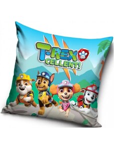 Carbotex Povlak na polštář Tlapková patrola - Paw Patrol - motiv T-Rex cellent! - 40 x 40 cm