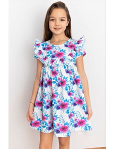 Lily Grey Jarní šaty krátký rukáv - blossom