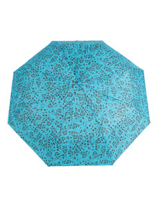 Blue Drop Skládací deštník manuální růžičky, modrý