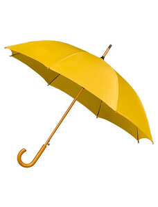 Falcone Dámský holový deštník AUTOMATIC okrově žlutý