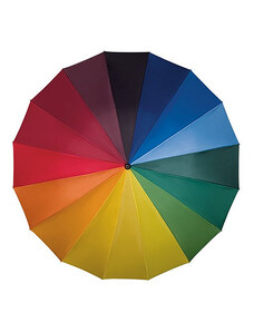 Falcone Duhový holový deštník DUHA Look Rainbow - II. jakost