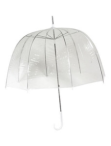 Falconetti Dámský holový průhledný deštník QUEEN transparentní