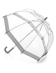 Fulton dětský průhledný holový deštník Funbrella 2 SILVER C603