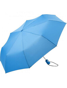 FARE skládací deštník open&close ALVIN modrý-cyan 5460