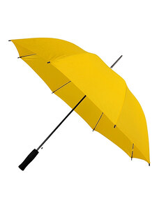 Impliva Dámský holový deštník STABIL žlutý