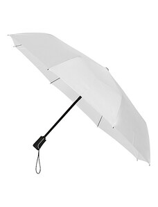 Impliva Dámský skládací deštník BRISTOL bílý