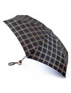 Fulton dámský skládací deštník Tiny 2 GOLDEN CHECK L501