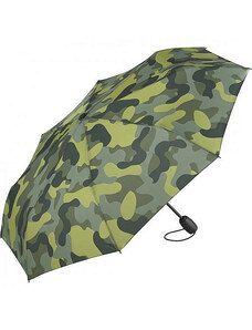 FARE skládací deštník open&close ALVIN CAMOUFLAGE zelený 5468