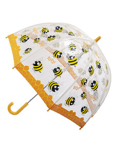 Bugzz@Soake Kids Dětský průhledný deštník Bugzz Kids VČELKA