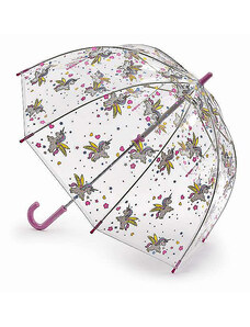 Fulton dětský průhledný deštník Funbrella 4 BELLA THE UNICORN C605