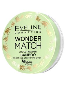Eveline cosmetics WONDER MATCH vyhlazující a matující sypký pudr s bambusovým extraktem 6 g