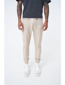 The Couture Club Reverse Looback Slim Jersey Cargo Jogger