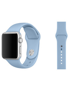 Crested Lehce modrý silikonový řemínek pro Apple Watch 38, 40 a 41 mm