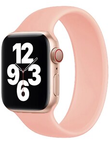 Crested Navlékací silikonový řemínek pro Apple Watch 38, 40 a 41 mm růžový