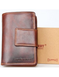 Celá kožená bytelná prostorná peněženka Bull Burry (RFID) FLW