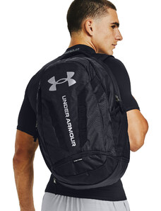 Batoh Under Armour Hustle 5.0 Backpack Black/ Silver, 29 l