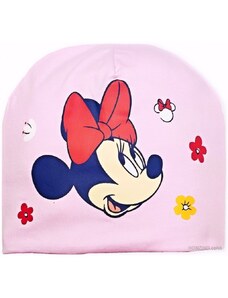 Setino Dívčí jarní / podzimní čepice Minnie Mouse - Disney - sv. růžová