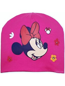Setino Dívčí jarní / podzimní čepice Minnie Mouse - Disney - tm. růžová