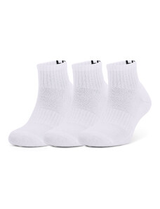 Pánské ponožky Under Armour Core QTR 3-Pack White/ Black