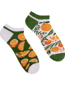 Veselé kotníkové ponožky Spox Sox pomeranče