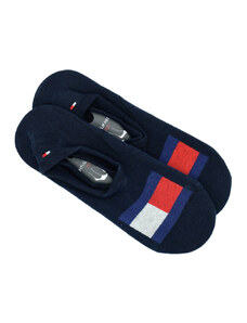 Tommy Hilfiger pánské tmavě modré ponožky 2 pack