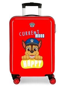 JOUMMABAGS ABS Cestovní kufr Paw Patrol Playful red ABS plast, 55x38x20 cm, objem 34 l