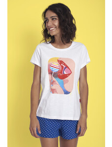 Santoro London - Dámské letní pyžamo - Lollipop Velikost: S