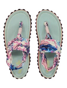 Gumbies Sandále Slingback Mint & Pink