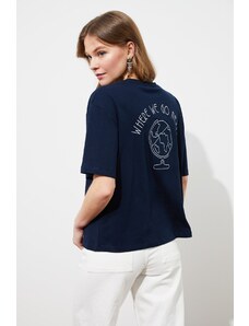 Dámské tričko Trendyol Embroidered