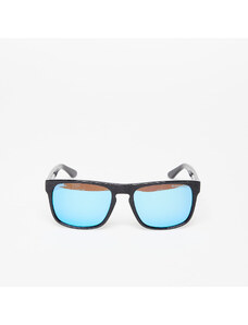 Pánské sluneční brýle Horsefeathers Keaton Sunglasses Brushed Black/ Mirror Blue