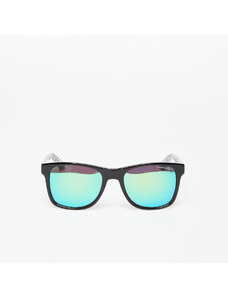 Pánské sluneční brýle Horsefeathers Foster Sunglasses Zebra/ Mirror Green
