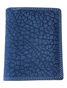 Black Bull Pánská kožená peněženka design sloní kůže e-507 šedá