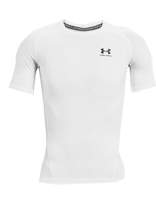 Under Armour Triko Under UA HG Armour Comp SS-WHT 1361518-100