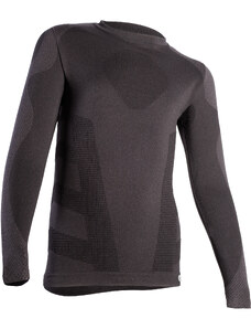 Dětské termo triko s dlouhým rukávem IRON-IC (fleece) - černá