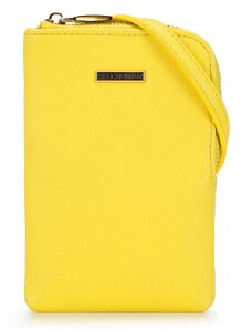 Dámská kabelka Wittchen, žlutá, ekologická kůže