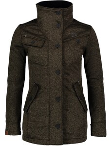 Nordblanc Khaki dámský svetrový softshellový kabát DUE