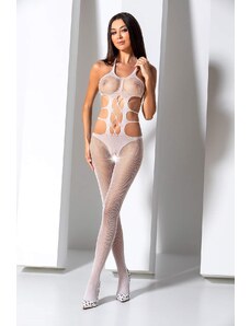 Passion BS084 white - Bodystocking